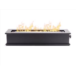 Ukiah Loom X 28 in. W Steel Rectangular Propane Fire Pit