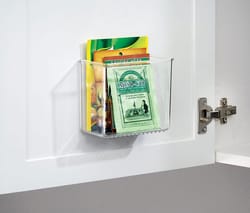 iDesign Affixx 4.75 Clear Cabinet Organizer 5 in. H X 3 in. W X 5.88 in. D