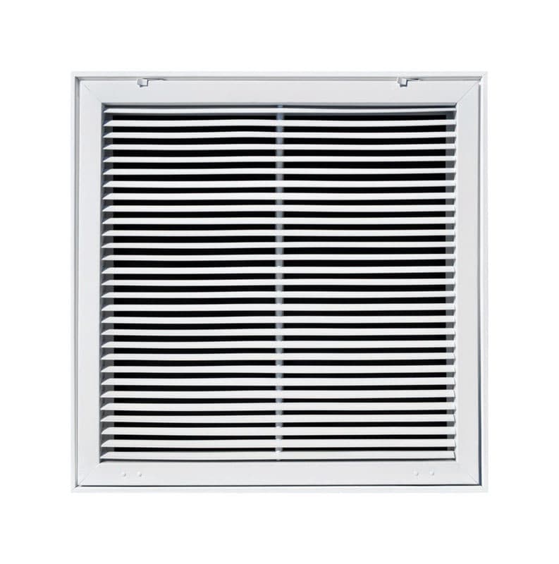 Tru Aire 20 in. H X 20 in. W 1-Way Powder Coat White Steel Return Air Filter Grille Uae Electronic uaeelectronic.com