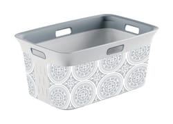 KIS White Plastic Laundry Basket