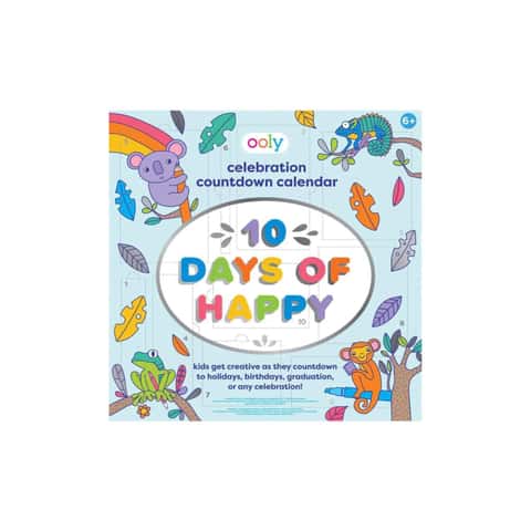 Ooly Ten Days of Happy Calendar Multicolored - Ace Hardware