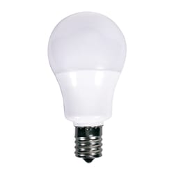 Satco A15 E17 (Intermediate) LED Bulb Cool White 40 Watt Equivalence 1 pk