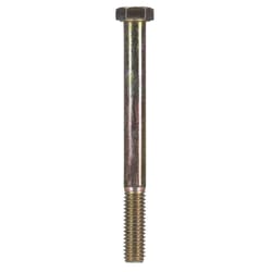 Hillman 7/16 in. D X 4 in. L Heat Treated Zinc Steel Hex Head Cap Screw 25 pk