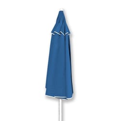 Caribbean Joe 84 in. Tiltable Blue Beach Umbrella