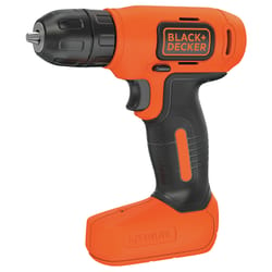 Black+Decker 8V MAX 3/8 in. Brushed Cordless Drill/Driver Kit (Battery & Charger)