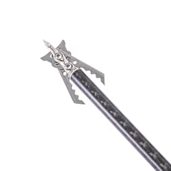 Rage Hypodermic NC Gray Steel Broadheads 5.5 in.