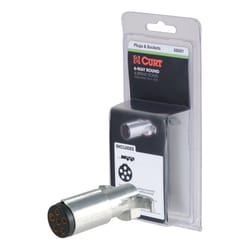 CURT 6 Round Connector Plug 2.75 in.