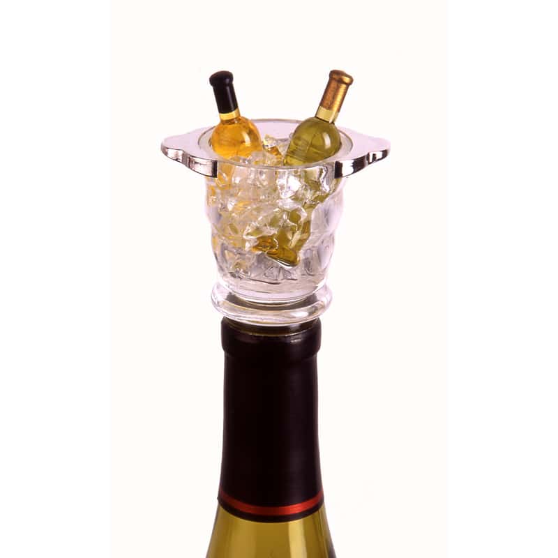 Prodyne Clear Acrylic Mini Wine Chiller Bottle Stopper Ace Hardware