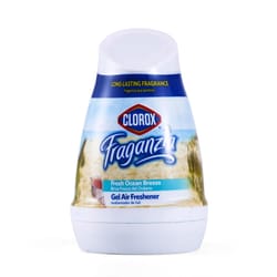 Clorox Fraganzia Fresh Ocean Breeze Scent Air Freshener 6 oz Gel 1 pk