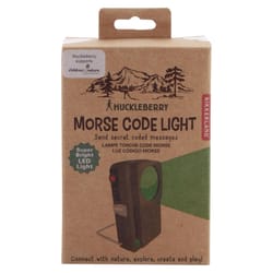 Kikkerland Huckleberry Morse Code Light Green