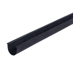 M-D BUILDING PRODUCTS Platinum Black Vinyl Door Bottom For Garage Doors 9 ft. L X 2.5 in.