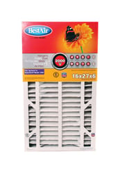 BestAir 27 in. W X 16 in. H X 6 in. D 11 MERV Pleated Air Filter 1 pk