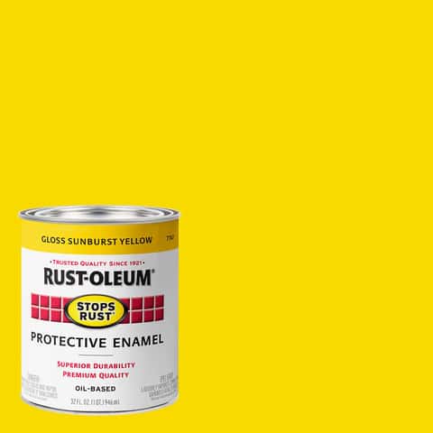 Rust-Oleum 1 Qt. Farm Equipment Gloss White Enamel Paint (2-Pack)