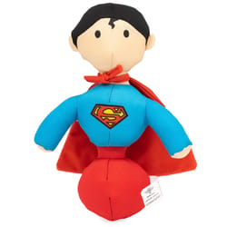 Buckle-Down Blue/Red Plush Superman Dog Toy 1 pk