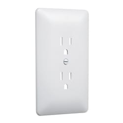 Taymac Part # MX3200 - Taymac Raynguard Alum. Gray 1-Gang Vertical In-Use  3.5-In. Electrical Outlet Cover For Outdoor Outlet, Ufast 8-In-1 -  Weather-Resistant Outlet Covers - Home Depot Pro