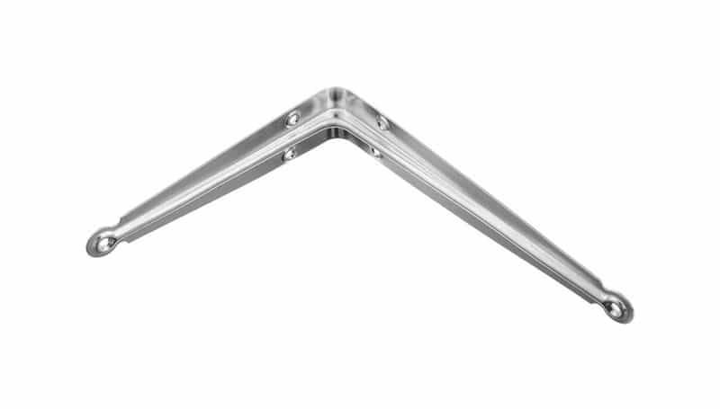 Ace Steel Heavy Duty Shelf Bracket 22 Ga 8 in L 35 lb Ace Steel Heavy Duty Shelf Bracket 22 Ga 8 in L 35 lb