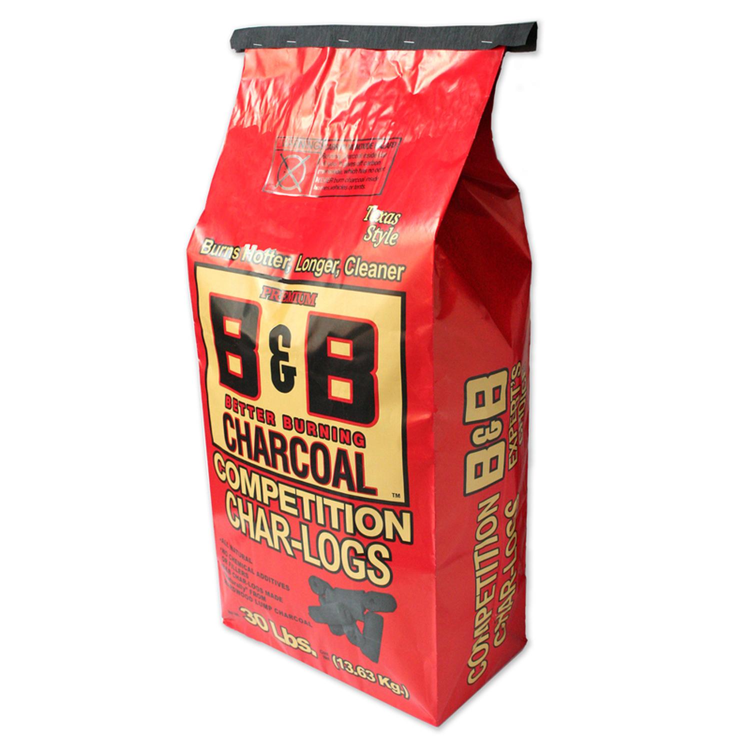 B&B Charcoal All Natural Char-Logs 30 Lb - Ace Hardware