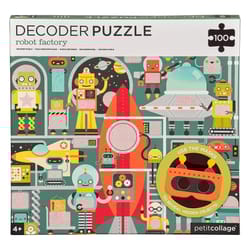 Petitcollage Decoder Puzzle Multicolored 100 pc