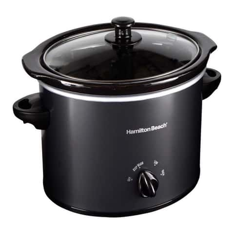 Crock-Pot 3 QT White Round Slow Cooker - Shop Cookers & Roasters at H-E-B