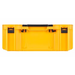 DeWalt ToughSystem 12.05 in. W X 4.5 in. H Deep Tool Tray Polypropylene 1 compartments Black/Yellow