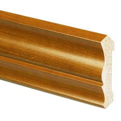 Inteplast Building Products 1/2 in. H X 3-3/16 in. W X 8 ft. L Prefinished Cherry Polystyrene Trim