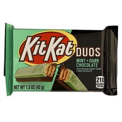 Kit Kat DUOS Dark Chocolate/Mint Candy Bar 1.5 oz