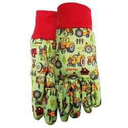 MIdWest Quality Gloves One Size Fits All Jersey Kid's Farm Boy Multicolored Gloves