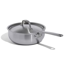 Made In Stainless Steel Chef Pan 10 in. 3 qt Silver