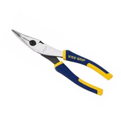 Irwin Vise-Grip 8 in. Steel Long Bent Nose Pliers