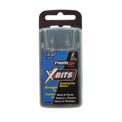 Rotozip 5/32 in. Steel Xbits 2 pk