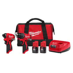 Milwaukee M12 FUEL Cordless Brushless 2 Tool Combo Kit