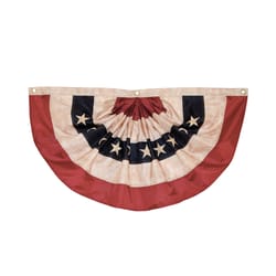 In The Breeze Pleated Flag 24 in. H X 48 in. W