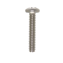 HILLMAN No. 6-32 Ga. X 3/4 in. L Phillips Pan Head Stainless Steel Machine Screws 100 pk
