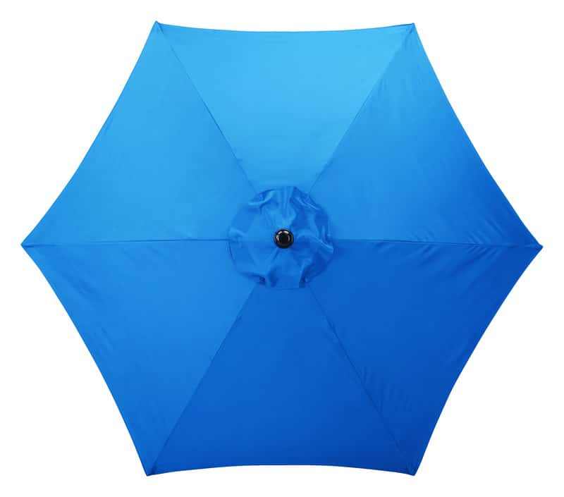 Living Accents 9 Tiltable Royal Blue Market Umbrella Ace Hardware