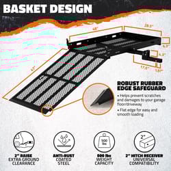 Mockins Black Cargo Carrier 1 pk