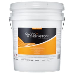 Clark+Kensington Semi-Gloss Tint Base Ultra White Base Premium Paint Interior 5 gal