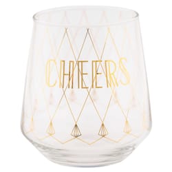 Karma Clear Glass Wine Glass