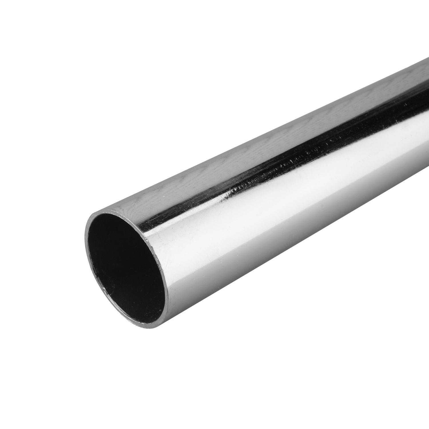 Knape & Vogt Closet-Pro 96 in. L X 1-5/16 in. D Chrome Steel
