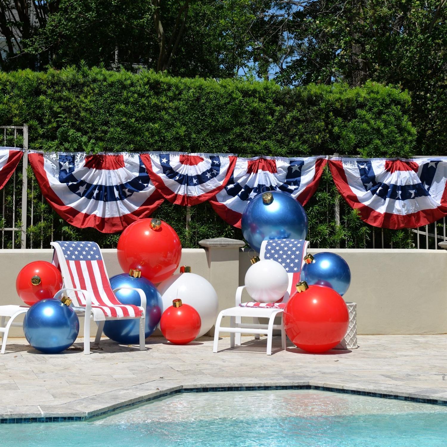 Holiball Classic Red 18 in. Inflatable