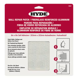 Hyde 8 in. W X 8 in. L X 1/4 in. Drywall Repair Sheets