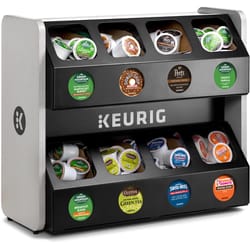 Keurig Black/Silver Wood K-Cup Storage Drawer