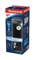 Honeywell QuietSet 13 in. H 4 speed Oscillating Tower Fan