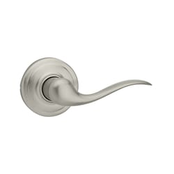 Kwikset Signature Tustin Satin Nickel Passage Lever 1-3/4 in.