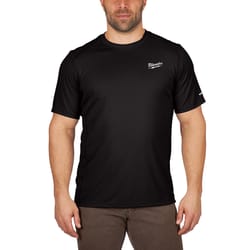Milwaukee Workskin M Short Sleeve Men's Crew Neck Black Lightweight Performance Tee Shirt