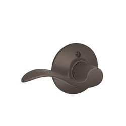 Schlage F Series Accent Oil Rubbed Bronze Dummy Lever 1-3/4 in.