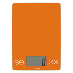 Escali Metalic Arti Orange Digital Food Scale 15 lb