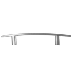 Laurey Contempo Arched Bar Cabinet Pull 3-3/4 in. Satin Nickel Silver 10 pk