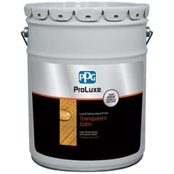 ProLuxe Cetol Log and Siding Transparent Satin Teak Oil-Based Wood Finish 5 gal