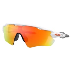 Oakley Radar Unisex White Frame Orange Lens Sunglasses