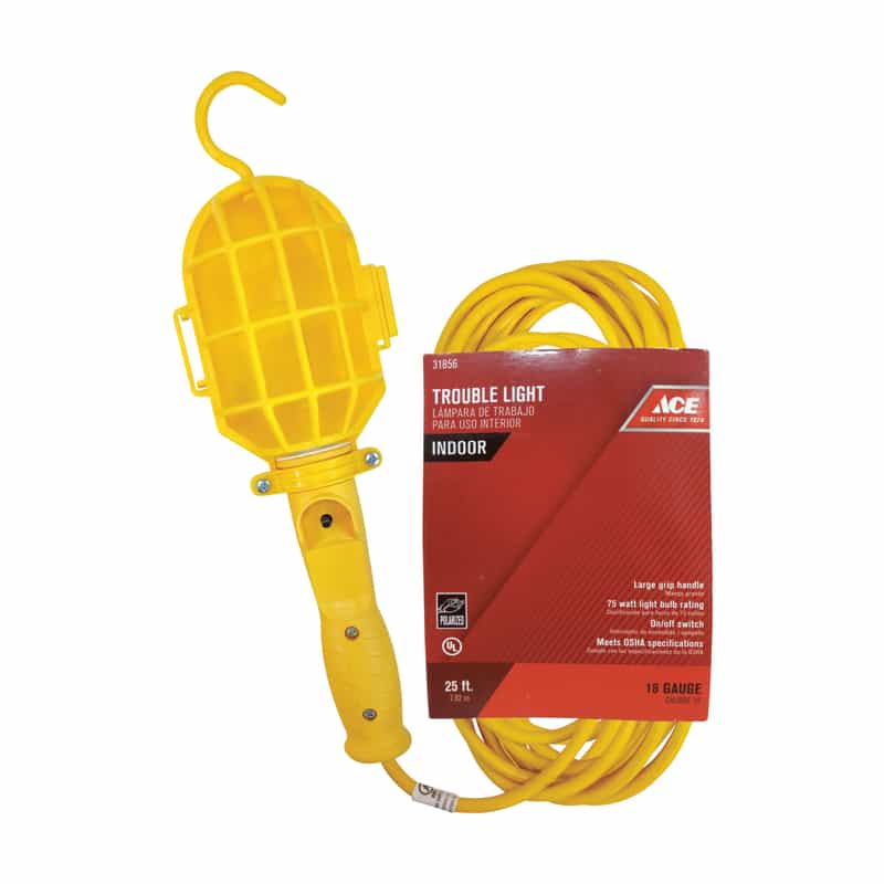Ace 75 watts Fluorescent Work Light Ace Hardware